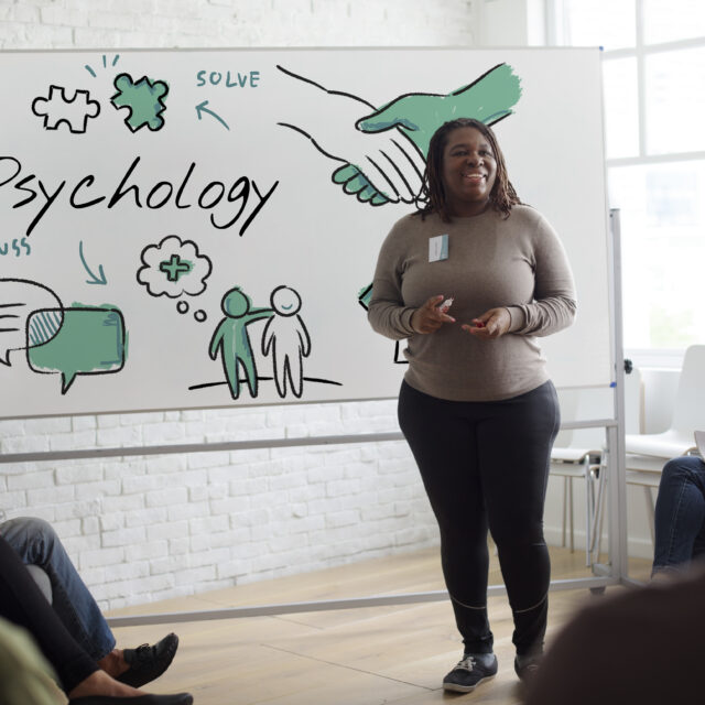 Mental health care sketch diagram